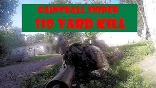 Mad Max 2016 paintball sniping  110 yard shot [upl. by Sreip]