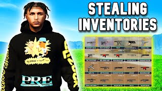 Stealing Inventories from SALTY THUGS GTA RP Trolling [upl. by Isaiah]