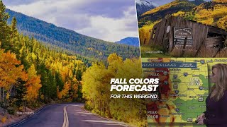 Colorado fall foliage outlook this weekend Where to see peak colors  Updated September 28 [upl. by Akcired]