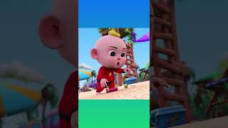 Swimming Song  3D Animation Rhymes amp Songs For Children shorts 3d song kids [upl. by Myrvyn]