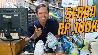 SEPATU BRENDIT CUMA HARGA RP 100K [upl. by Hedvah596]