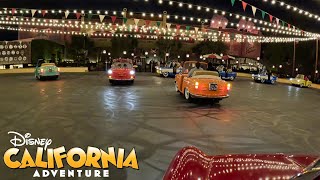 Luigis Rollickin Roadsters  On Ride POV  Disney California Adventure [upl. by Fritts]