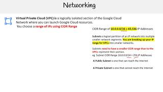 GCP — Networking Services [upl. by Secilu]