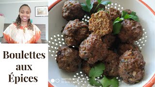 Recette Boulettes aux Epices  Presil et Coriande [upl. by Arreik572]