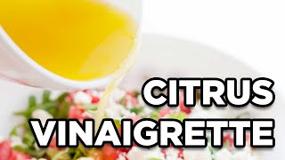 Easy Citrus Vinaigrette  Vinaigrette Dressing by MOMables [upl. by Etnad]