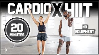 20 Minute Full Body Cardio HIIT Workout NO REPEAT  Burn Body Fat [upl. by Amapuna565]