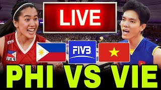 PHILIPPINES VS VIETNAM 🔴LIVE NOW • FIVB WOMENS CHALLENGER CUP 2024  Alas Pilipinas vs Vietnam [upl. by Akinam]