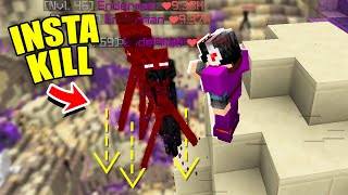 ⭐Minecraft  Farmando enderman com queda [upl. by Atelra]