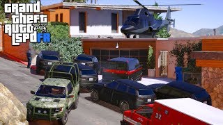 GTA 5LSPDRF 235EJERCITO MILITAR MEXICANO  CATEO a FRANKLINEdgarFtw [upl. by Yerxa]