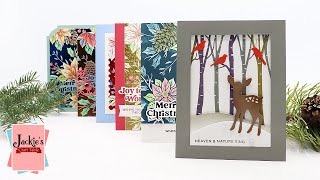 My Favorite BetterPress Plate Sets for HolidayWinter Cards  Spellbinders [upl. by Stronski]