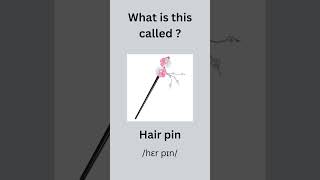 What is this called Hair accessories english learnenglish dailyenglish vocabulary accessories [upl. by Hennie]