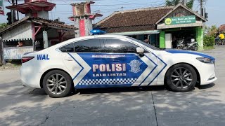 Suara Sirine Polisi Patwal Telolet Truk Tangki Tronton Canter dan Bus Pariwisata [upl. by Yar]