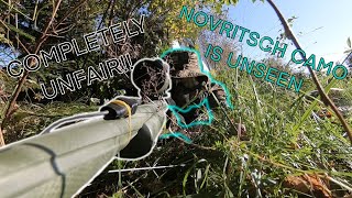 NOVRITSCH Camo leaves the AIRSOFT SNIPER UNSEEN by the enemy players [upl. by Eliseo36]