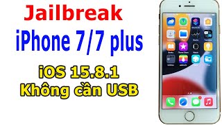 How to Jailbreak iPhone 77 Plus iOS 1581 without USB on Windows [upl. by Primaveras]