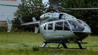 Meravo Helikopters Landung und Start EC145 DHAUI [upl. by Mcclenon]