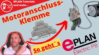 Motoranschlussklemme in EPLAN❓ So geht´s ✅ [upl. by Idelle40]