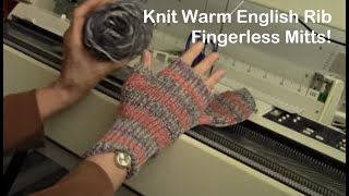 Fingerless Mitt to Knit by Diana Sullivan [upl. by Afnin290]