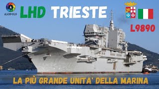 Lhd Trieste Marina Militare Varo Italian Navy biggest ship 2022 [upl. by Darill937]