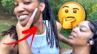 HICKEY PRANK ON GIRLFRIEND SHE BROKE UP WITH ME 💔 [upl. by Longerich]