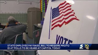 State employee pay raise bill requiring photo ID at polls to be heard at Capitol [upl. by Imogen692]