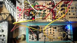 Mutable Instruments Rings  Doepfer A118  Make Noise Richter Wogglebug  take10 [upl. by Kendricks887]