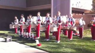 Arcadia High School Drumline  Fall 2010 [upl. by Ahteral528]