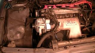 Timing Belt Replacement 1987 Toyota Camry Part 1 [upl. by Gratianna]