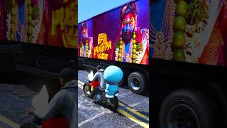 Shinchan Saw Pushpa 2 Container 😱🤯 in Gta 5 Shorts Gta5shorts Shinchan [upl. by Favien165]