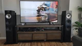 Bowers amp wilkins 603 and Marantz PM 6007 [upl. by Nelrah256]