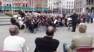 Luftwaffe MarchAces High  East Grinstead Concert Band  Bruges  121014 [upl. by Dnartreb976]