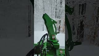 John Deere Frontier Pull Type Snowblower for 3point Hitches SB1174P shorts [upl. by Wagstaff]