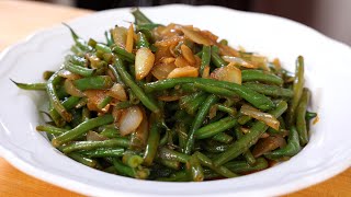 Garlic green beans [upl. by Palla462]