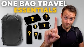 Don’t Forget These 24 One Bag Travel Essentials in 2024 Packing Tips [upl. by Ollecram884]