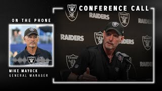 Mike Mayock on Waiving CB Damon Arnette  Las Vegas Raiders  NFL [upl. by Ahcarb]