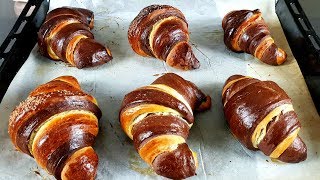 CROISSANTS BICOLORE AL CACAO🥐RITA CHEF  Fantastici [upl. by Witha]