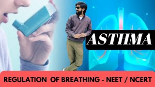 Regulation of Breathing  Rhythm center amp Apneustic Center  Asthma Treatment  NEET NCERT CLASS 11 [upl. by Ogawa475]