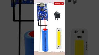 5 Watt Torch light Connection DIY Project shorts sonuguptaexperiment [upl. by Jacquie]