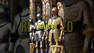 Shield and Steel The Evolution of Armor in the Medieval Ages 🛡️ history historyshorts [upl. by Anaert]