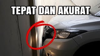 Cara Mengukur KapBumper Depan Mobil Supaya Tidak Nabrak [upl. by Yrdnal]