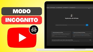 MODO INCÓGNITO de YouTube en PC 2024 [upl. by Ardnuhsor425]