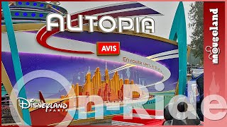 Disneyland Paris On Ride Autopia presented by AVIS 2023 [upl. by Allene430]