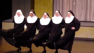 Two on the Aisle  Nunsense Review  Hawthorne Players [upl. by Teevens]