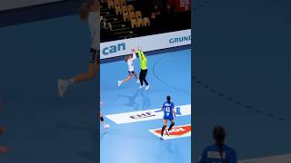 Sportsmanship moment of the tournament 🤝🥹 handball håndbold ehfeuro2024 [upl. by Spatz]