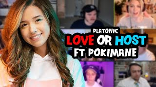 LOVE OR HOST FT POKIMANE PLATONIC EDITION [upl. by Airtina]