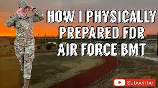 How I Physically Prepared For Air Force BMT 15 Mile Run PushUps amp SitUps [upl. by Clein]