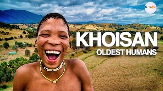 KHOISAN PEOPLE OF SOUTHERN AFRICA  OLDEST HUMANS  Asian Ancestors [upl. by Sibyl]