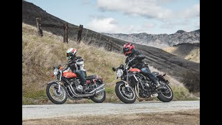 Old and New  2019 Kawasaki Z900RS and 1972 Kawasaki Z1 [upl. by Derina]