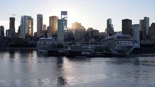 Cruise Ships Viking Neptune And Oceania Cruises Insignia Port Of Montréal September 27 2024 RME 3411 [upl. by Susette]