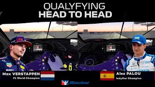 Max Verstappen VS Alex Palou  Simracing Qualifying [upl. by Mossberg811]