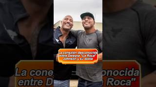 La conexión desconocida entre Dwayne La Roca Johnson y su dobleusa foryou celebrity fyp [upl. by Yellac]